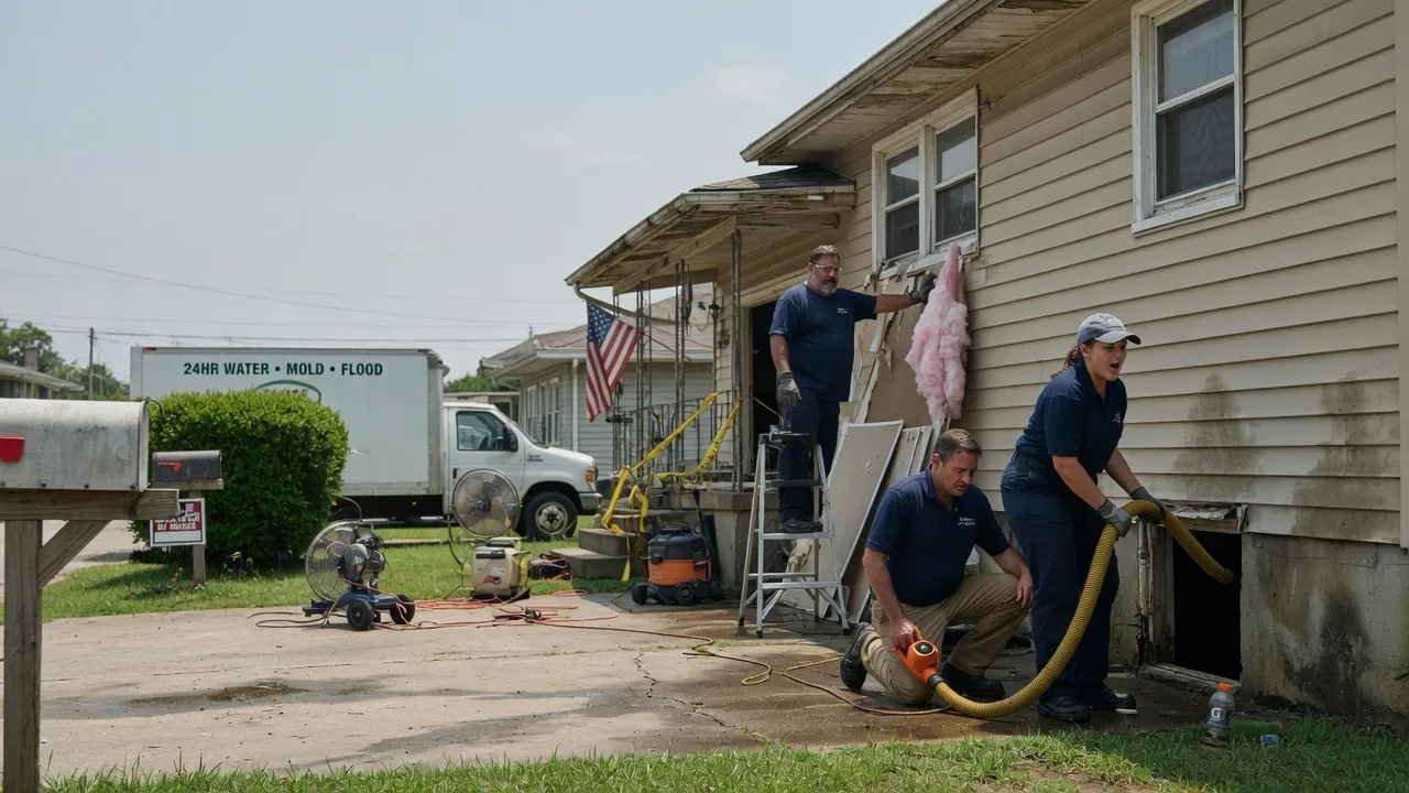 Water Damage Repair in Leasburg, NC near me